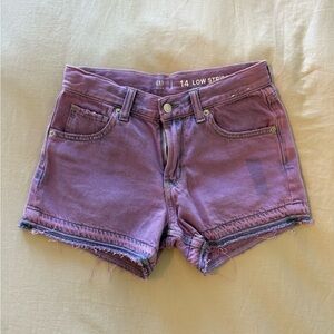 GAP Kids Purple Denim Shorts